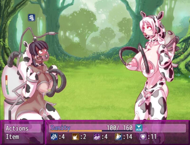 Victoria's Body. victoria battles against a hucow. a woman with a milk machine attached to her boobs and pussy